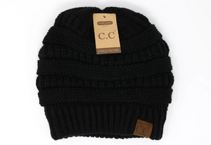 Classic Fleece Lined CC Beanie- no hole