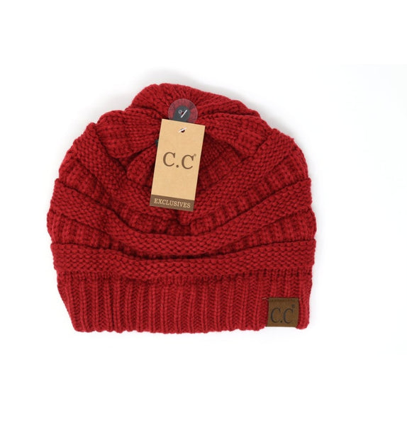 Classic CC Beanie HAT- no hole